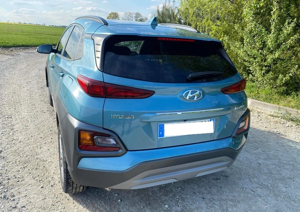 Hyundai Kona cena 29900 przebieg: 47196, rok produkcji 2019 z Ślesin małe 191